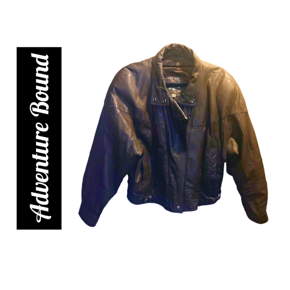 Adventure Bound Jackets & Blazers - Gorgeous Dark Brown Leather Jacket by Adventure Bound